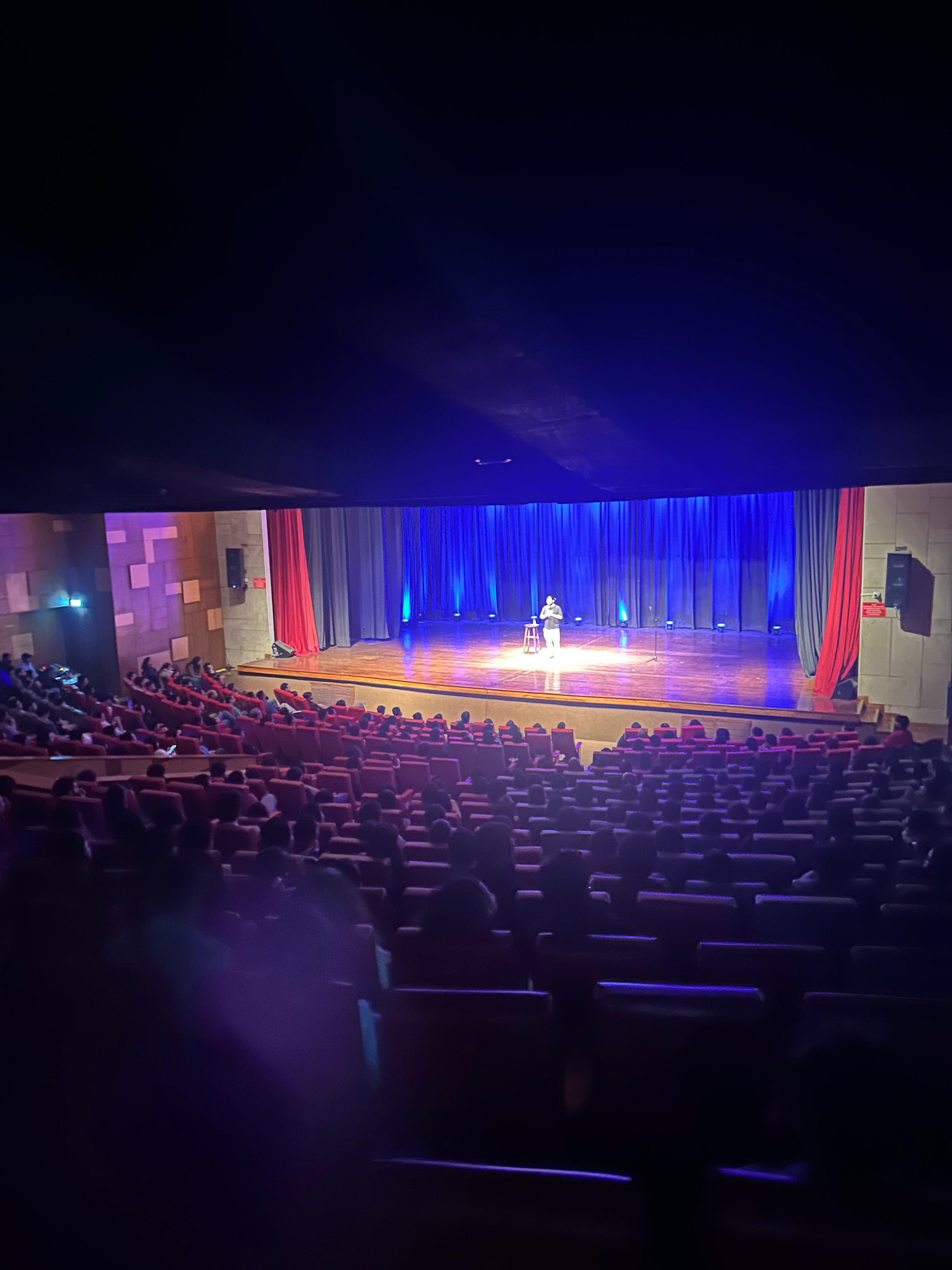 Stand-up comedy performance